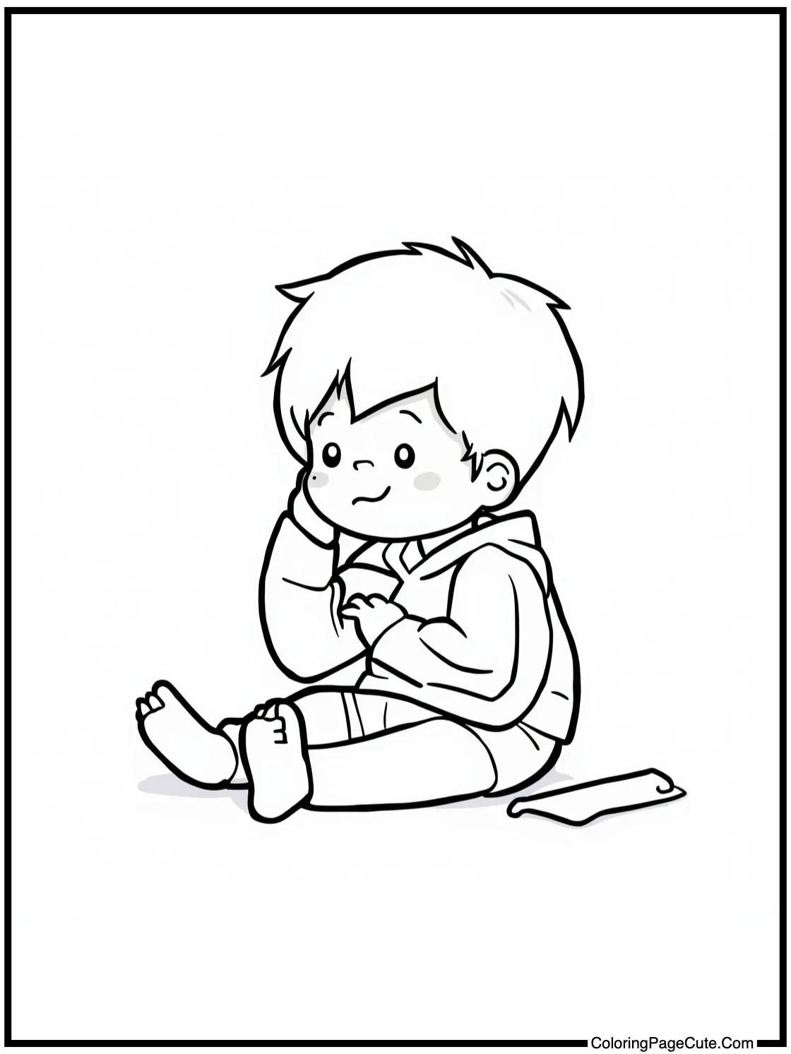 Taking a break peacefully