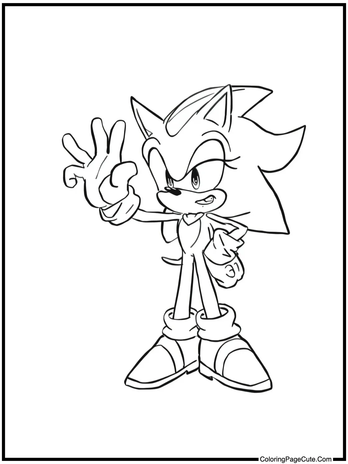 High five with Sonic