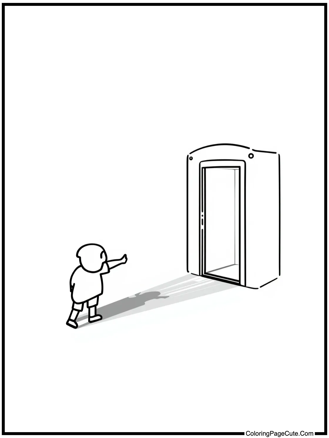 Teleporting in clear air