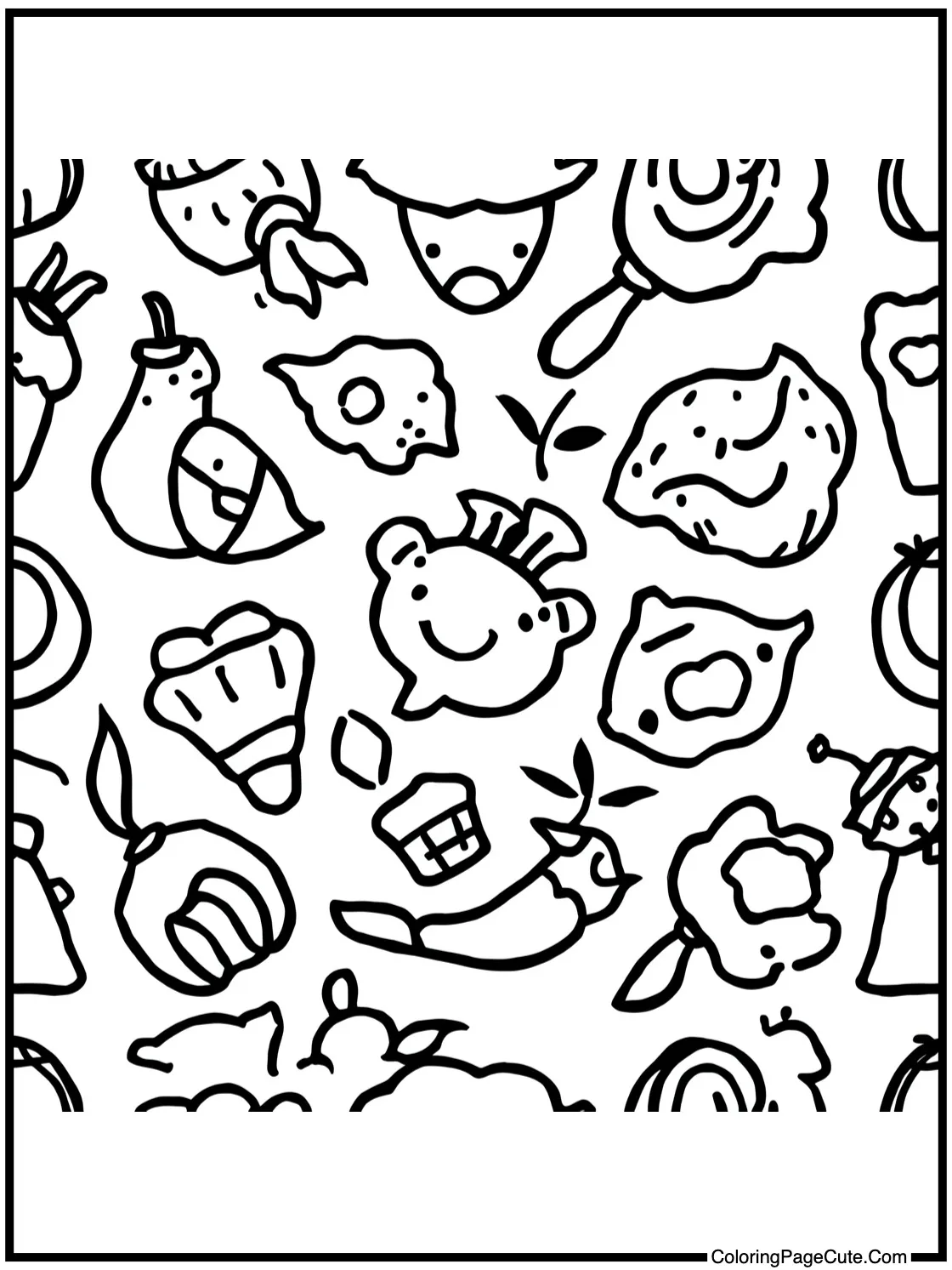 Detailed texture pattern