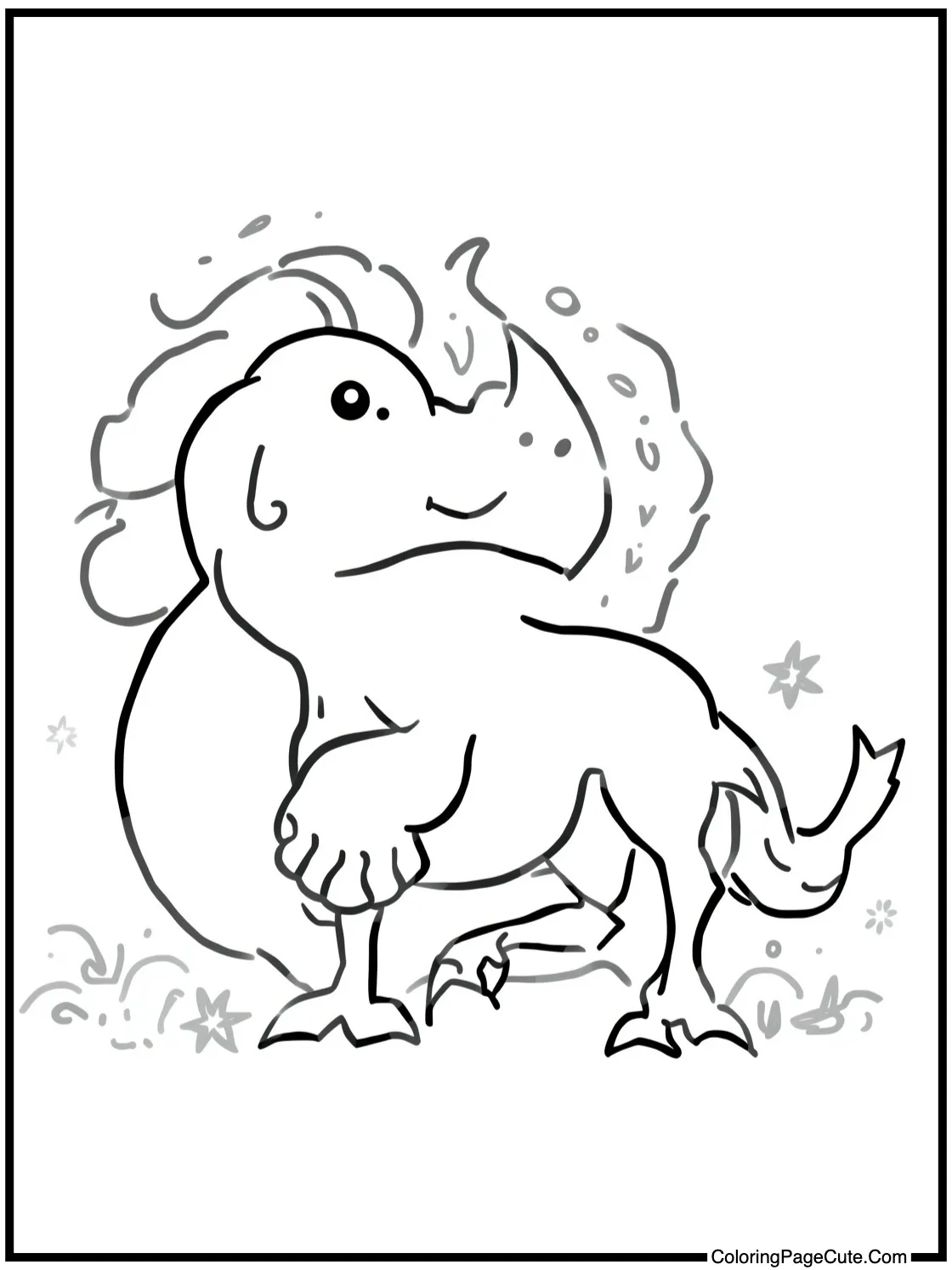 Simple outline drawing