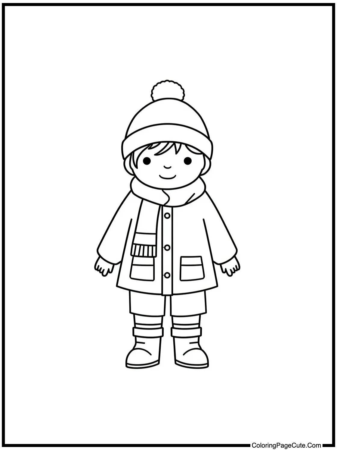 Dressed for cold weather