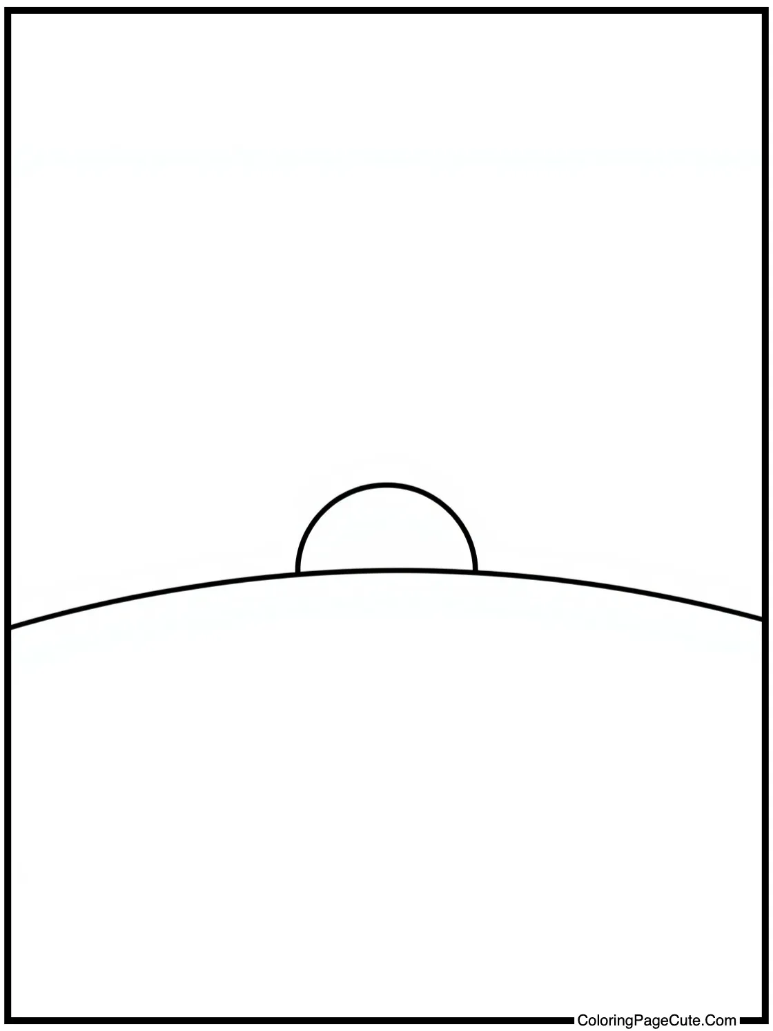 Looking at the horizon