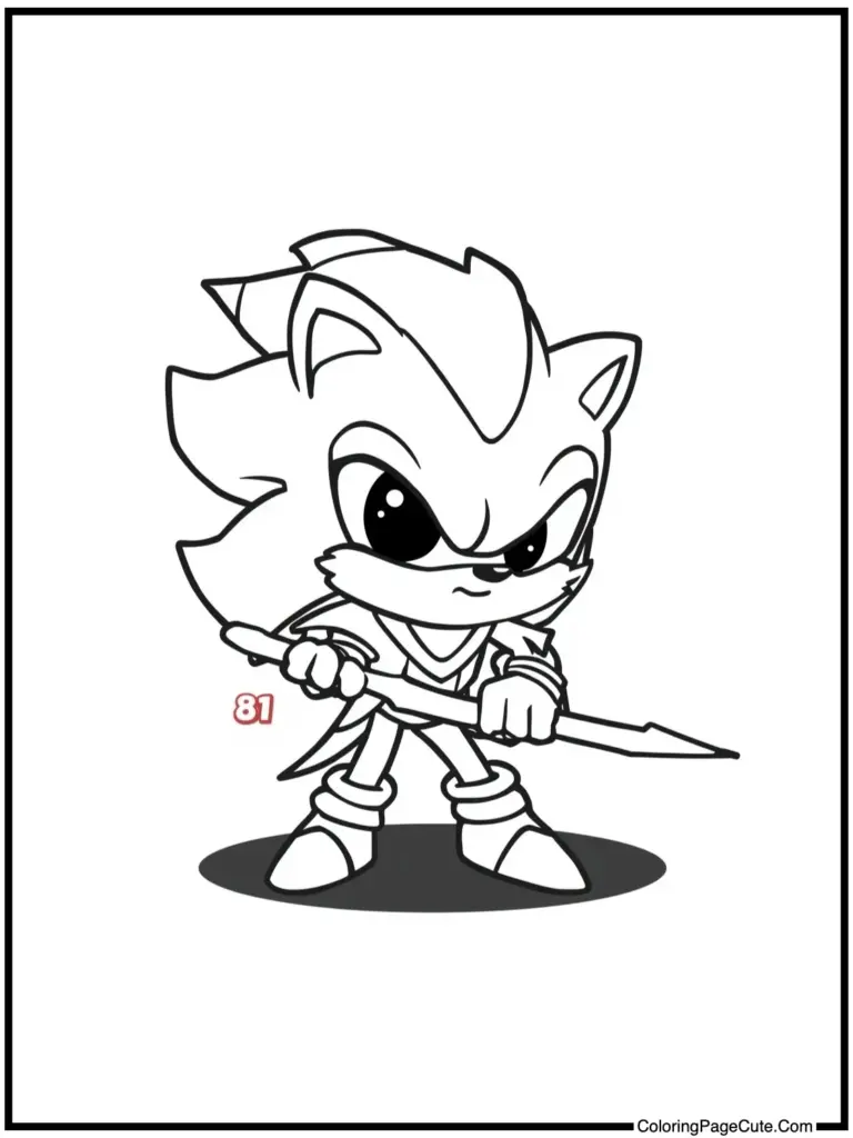 Shadow Coloring Pages