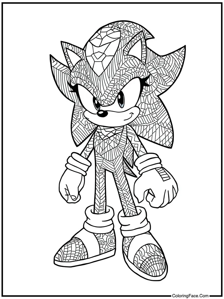 Zentangle style background