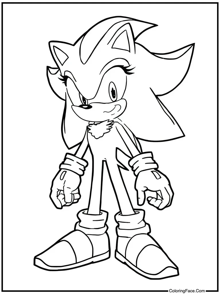 Full body silhouette