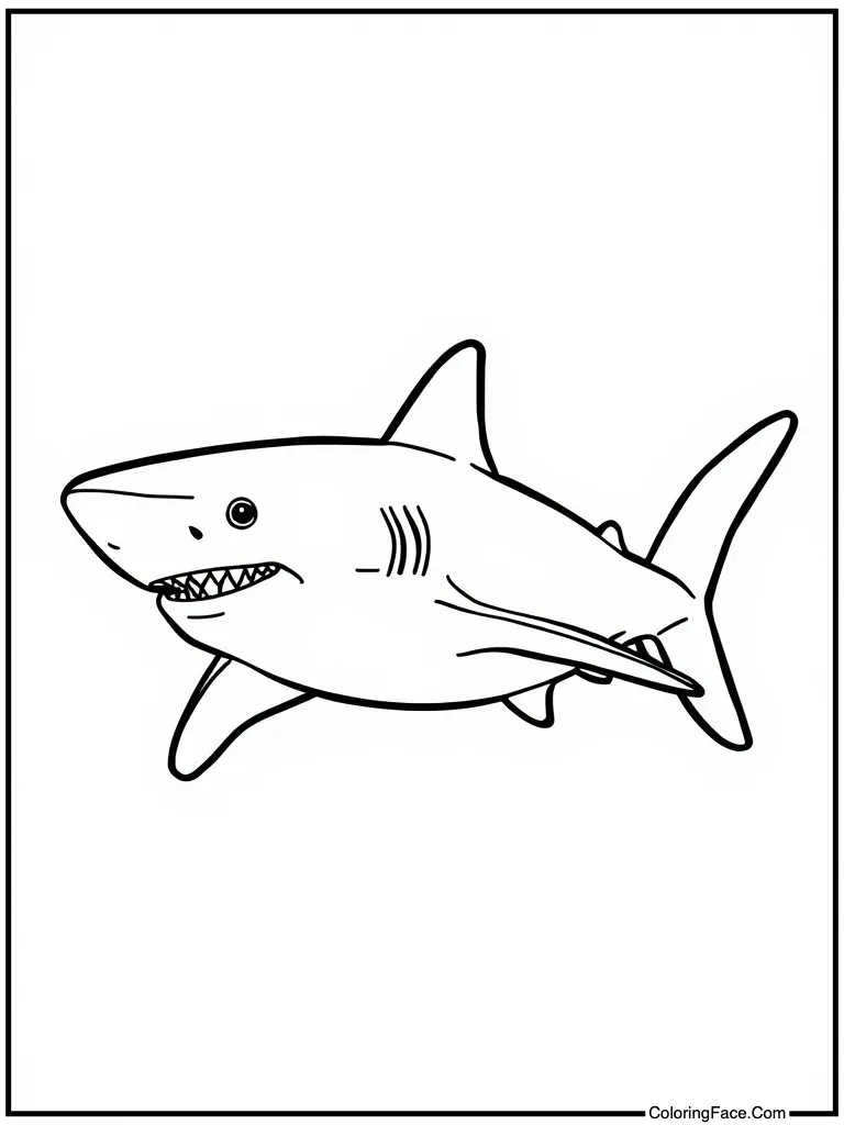 Blacktip reef patroller swimming