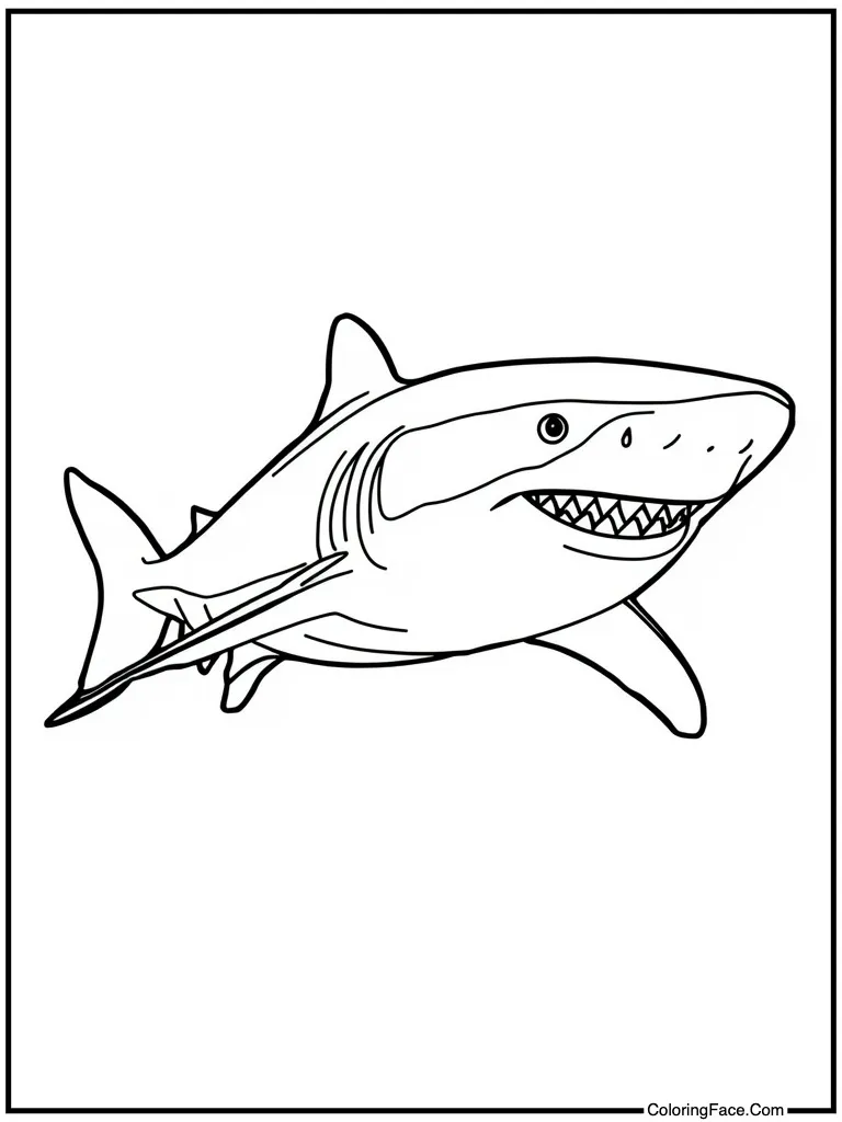 Whitetip ocean wanderer swimming