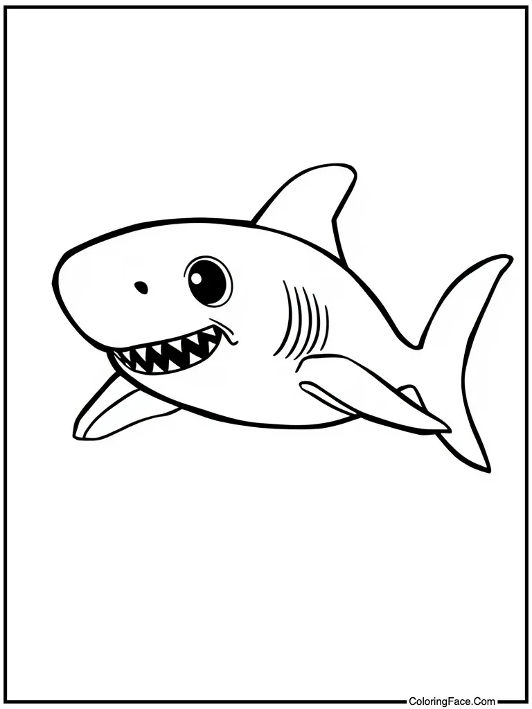 Cute baby fish swimming