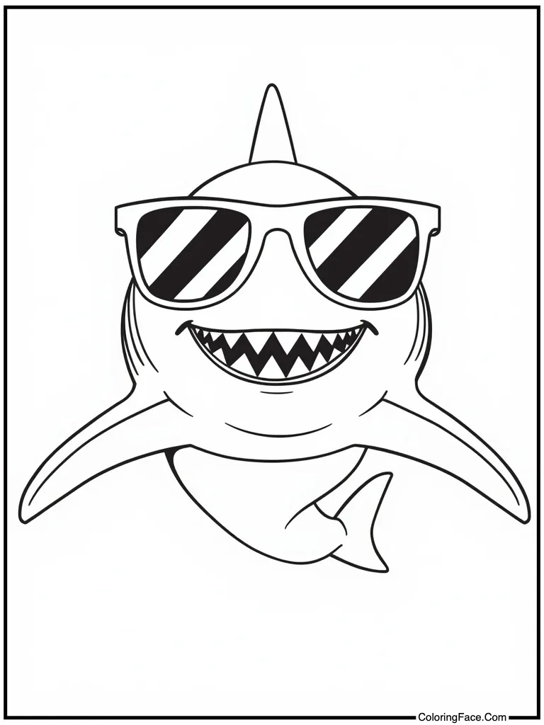 Wearing cool sun glasses