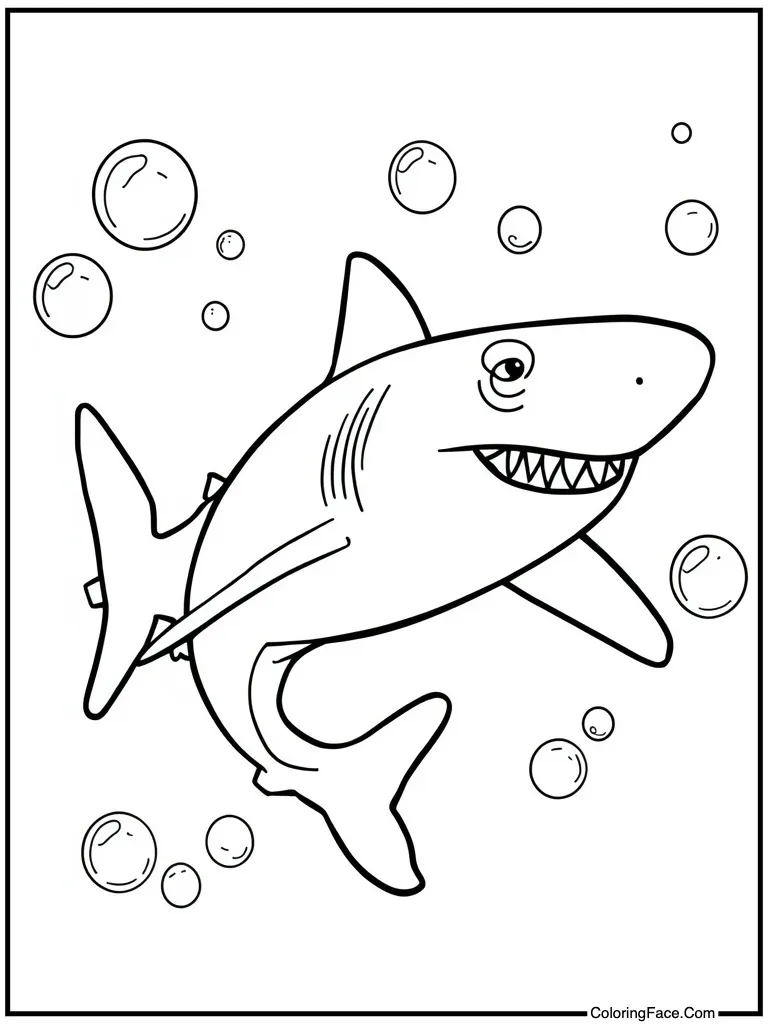 Surrounded by air bubbles