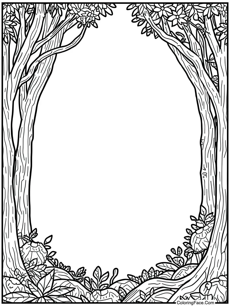 Cat frame outline