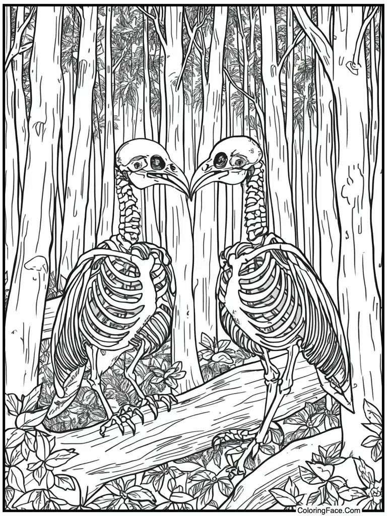 Love birds bones