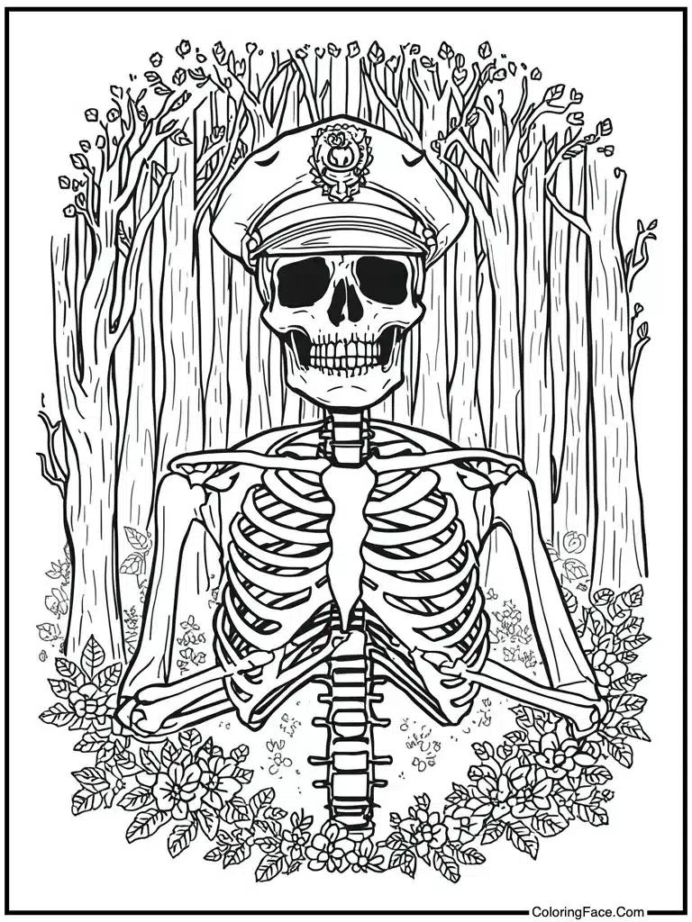 Police officer badge