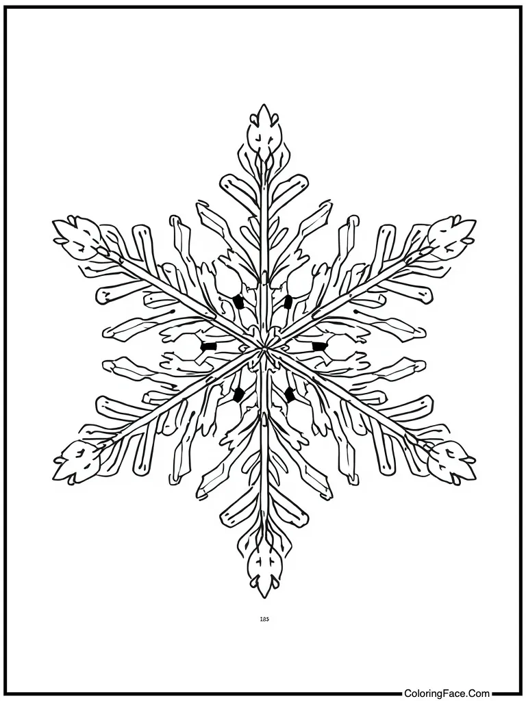 White crystal on black