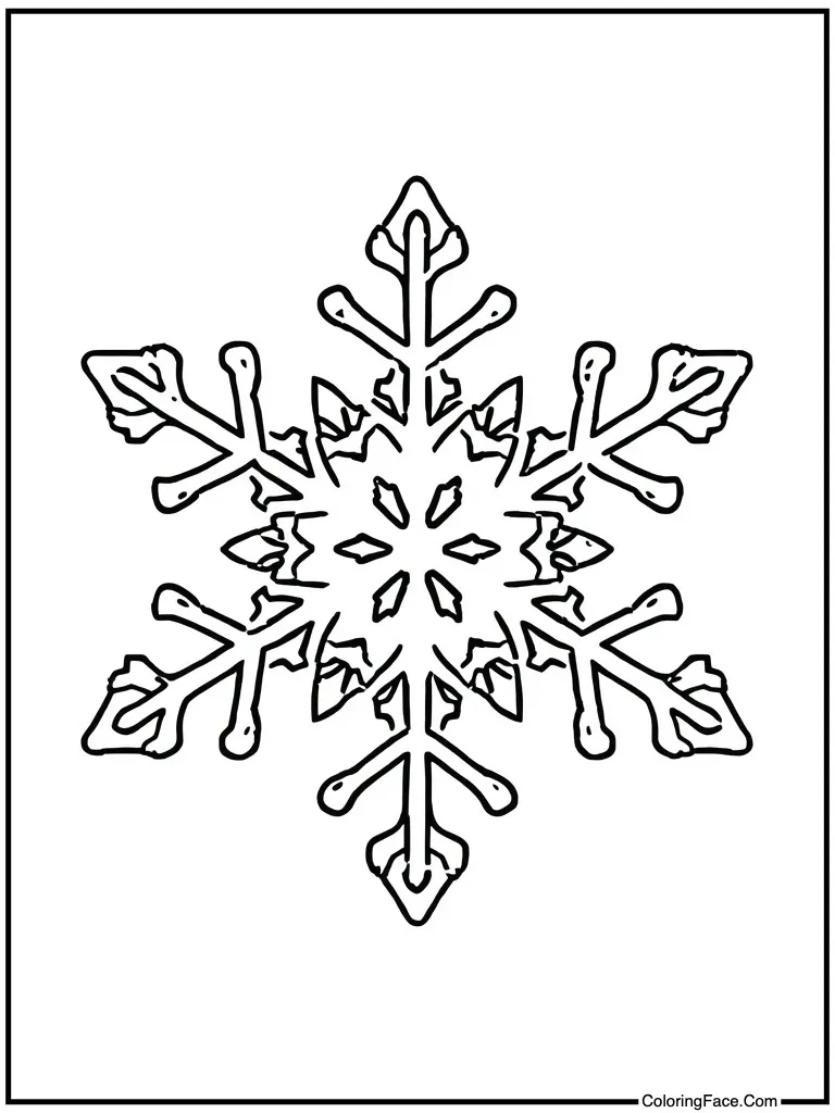 Frozen droplet close up