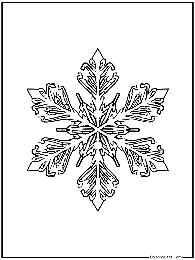 Layered ice star design