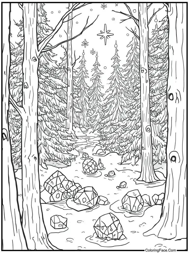 Catching crystals on tongue