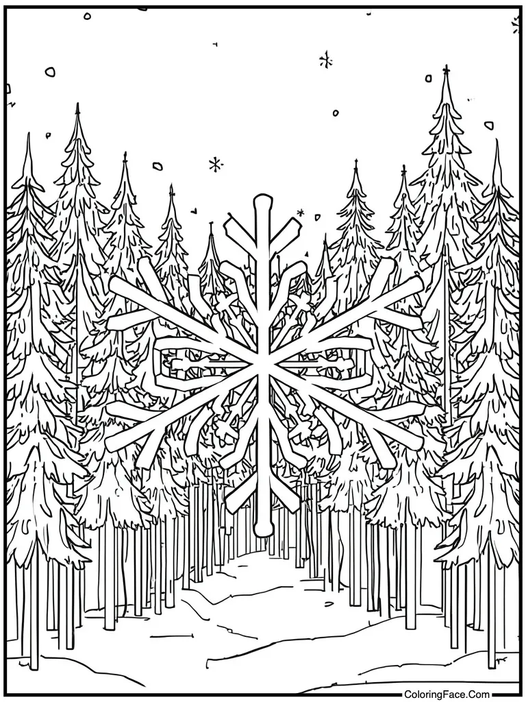 December month calendar art