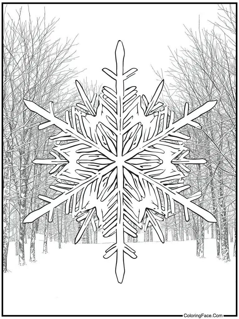 February cold weather art