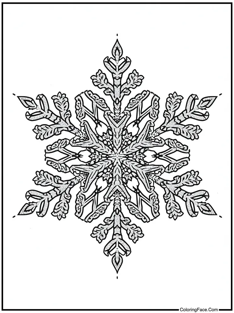 Glittering diamond ice shape