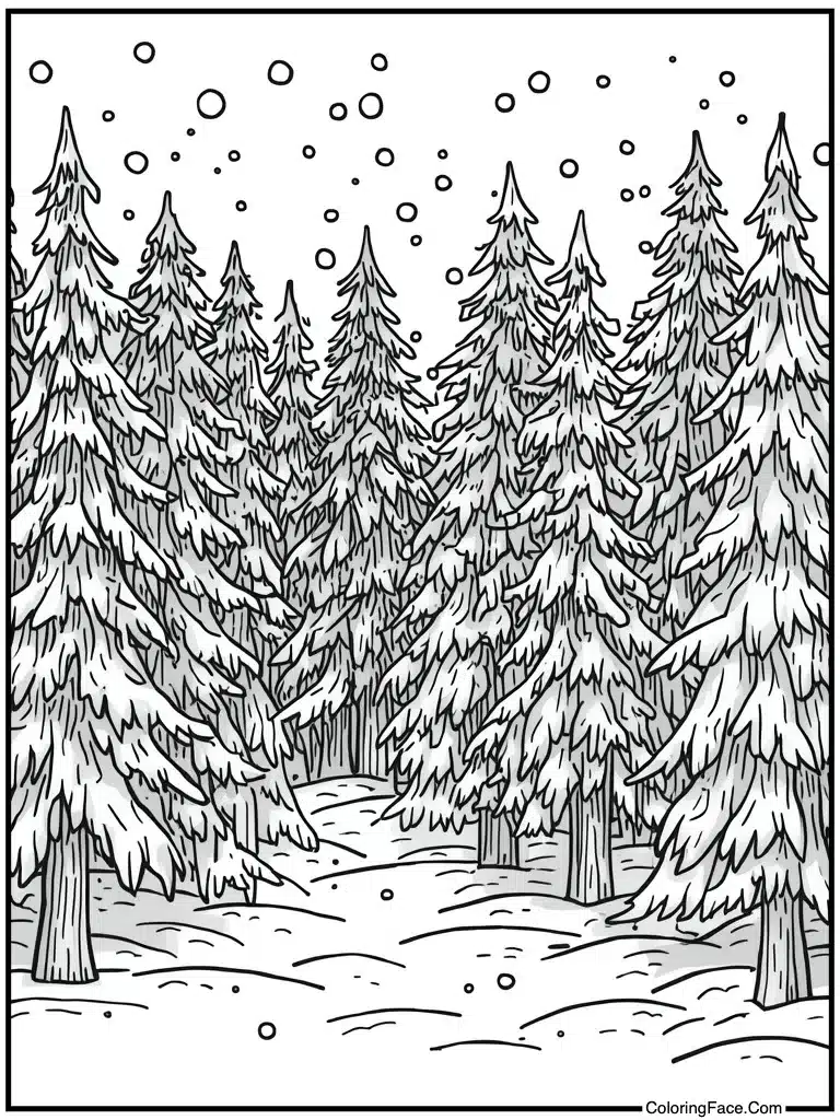 Knitted wool winter design