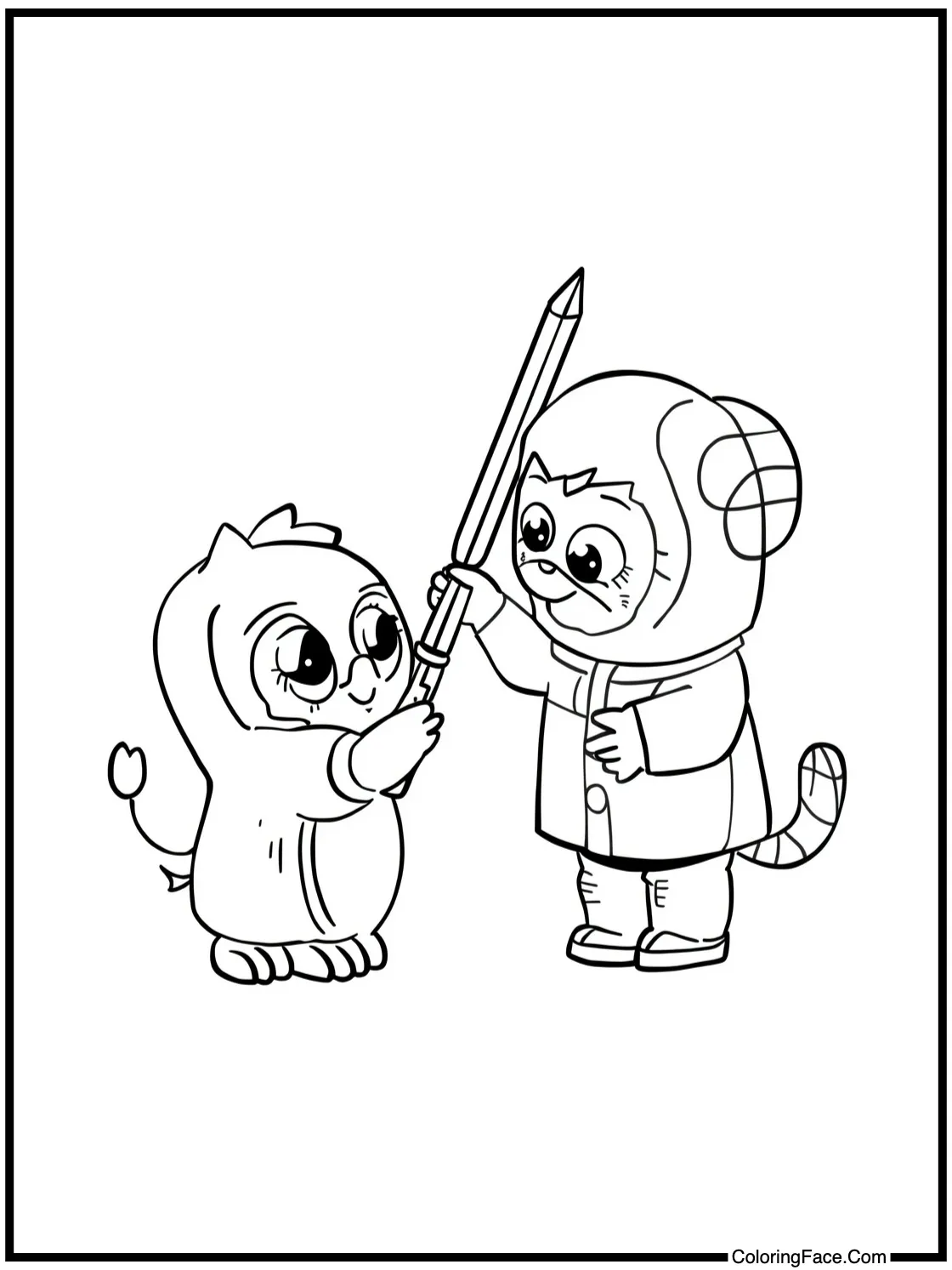 a friendly encounter