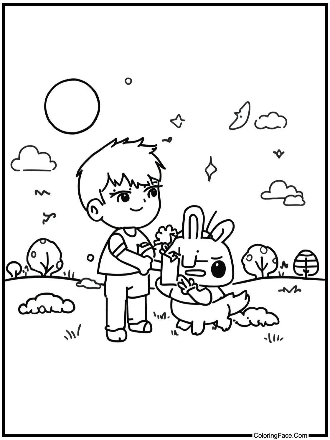 a quiet contemplation