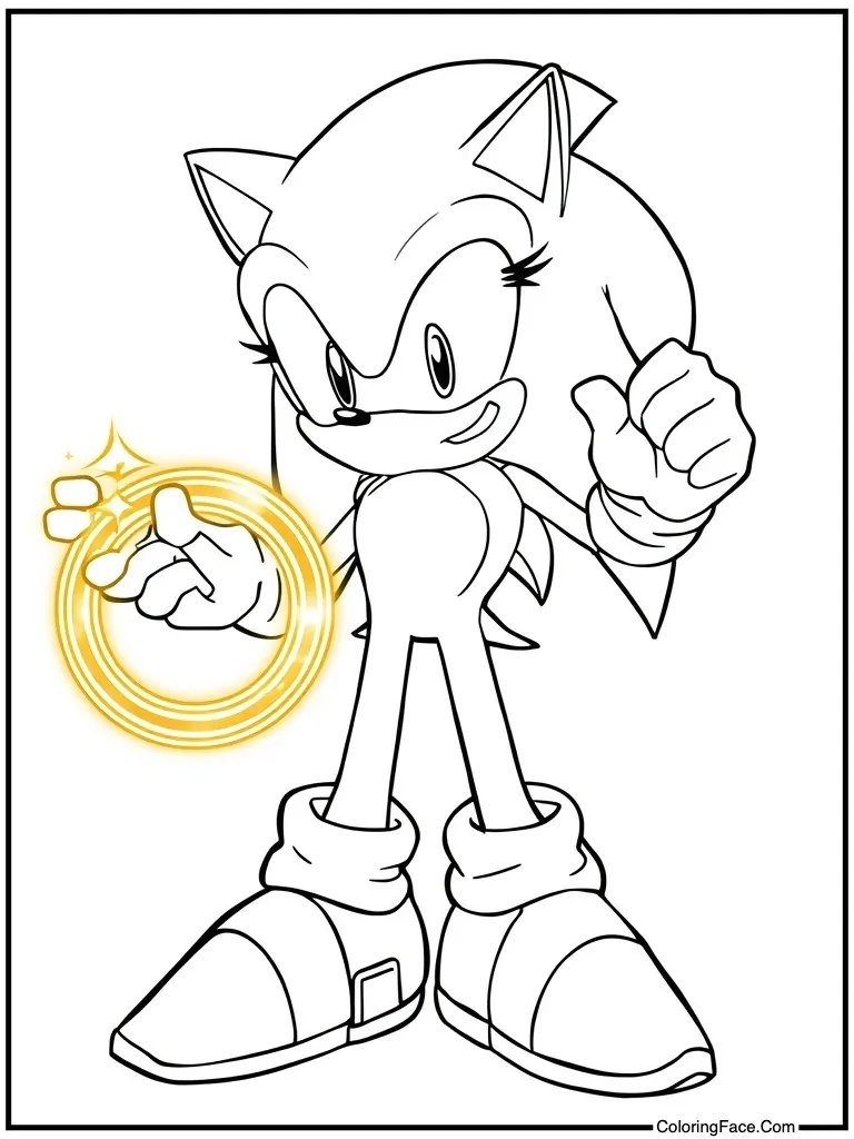 Collecting shining golden rings