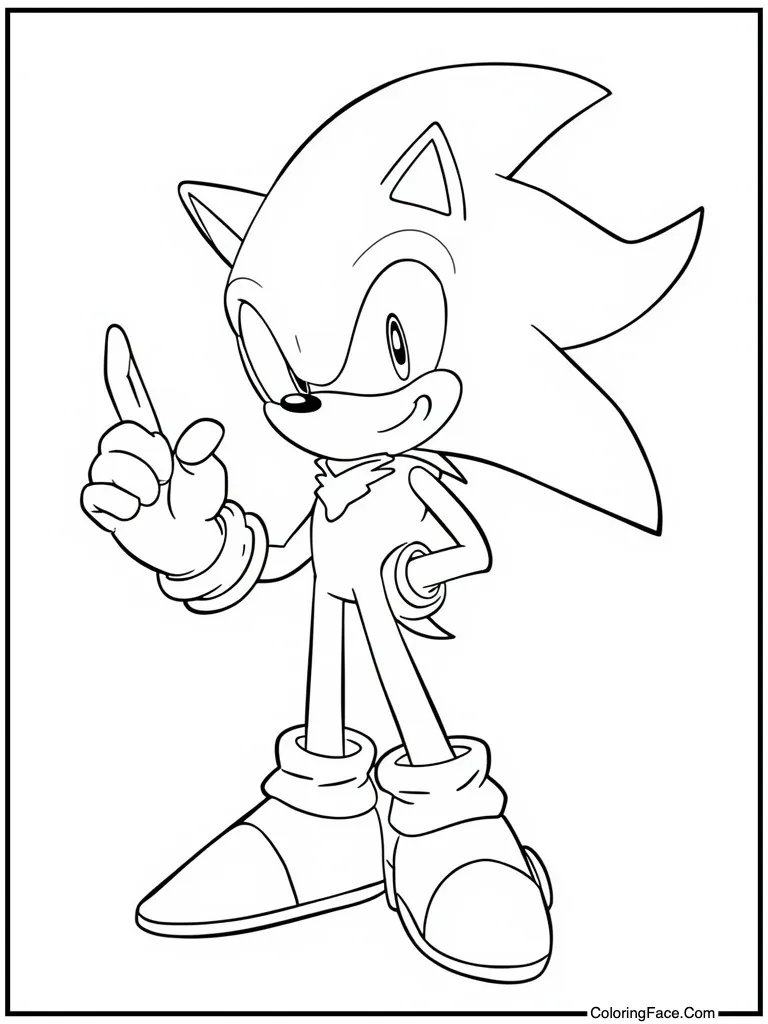 Holding a chaos emerald