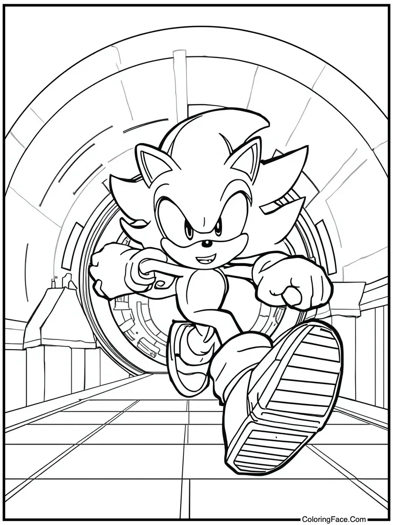 Running through giant loop