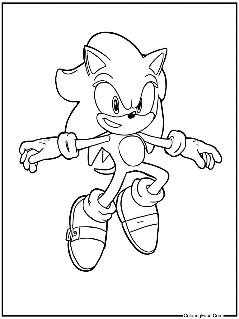 Flying through the air