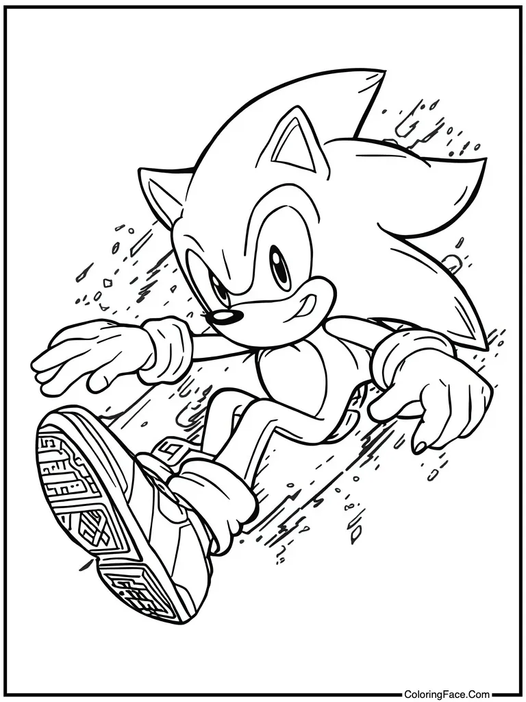 Sliding under a wall