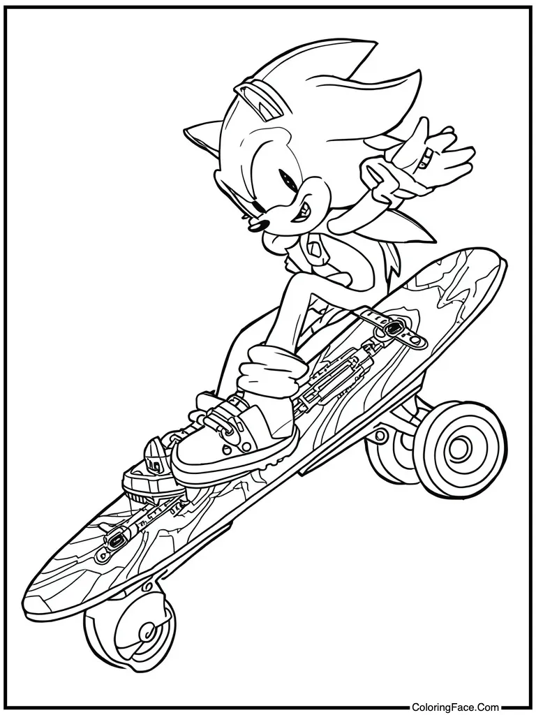 Riding extreme gear board