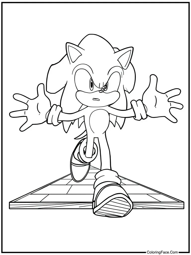 Crossing the finish line