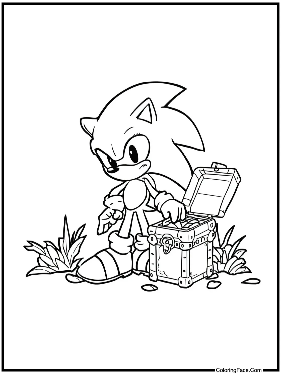 discovering a treasure