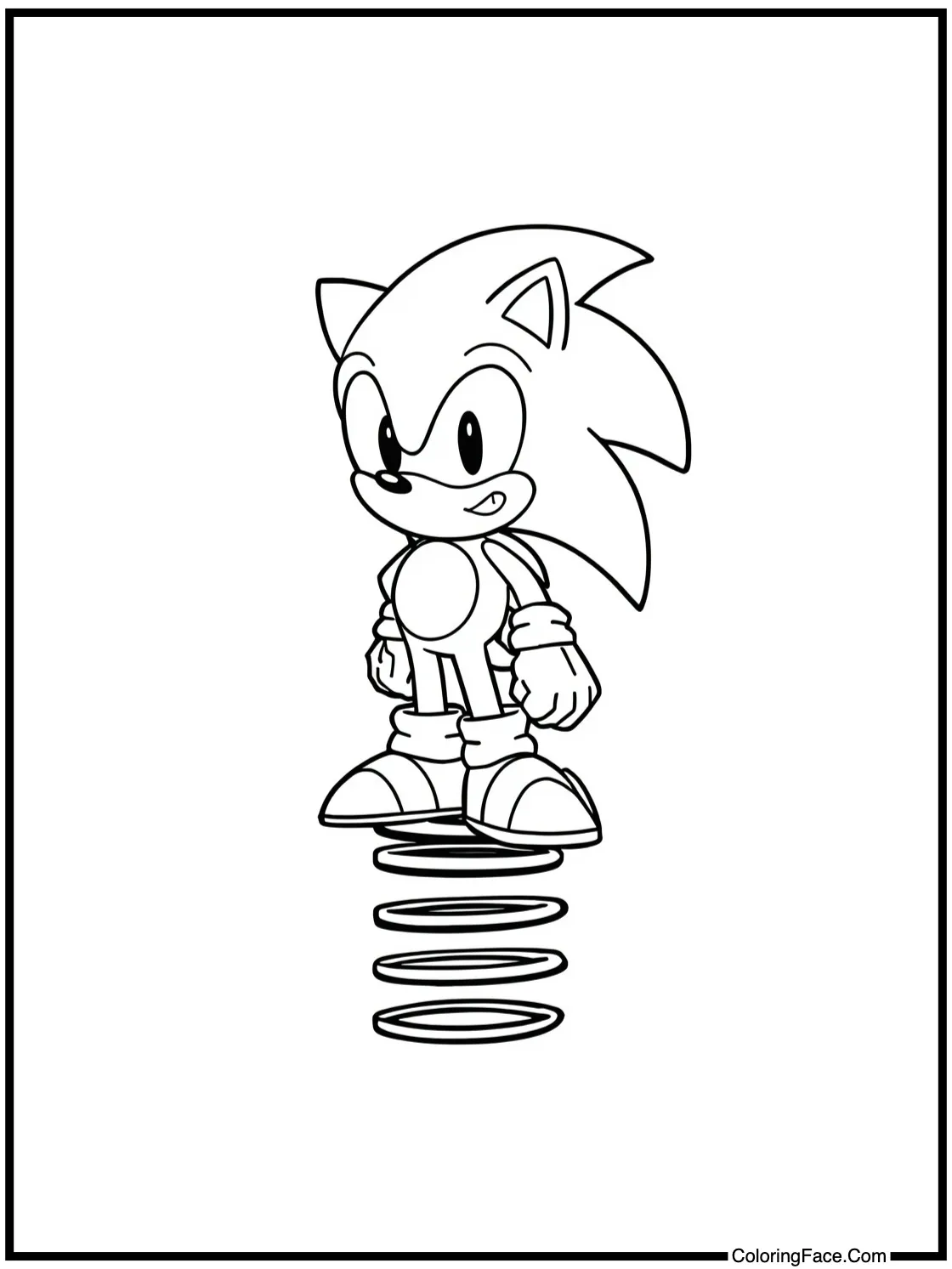 standing on a spring