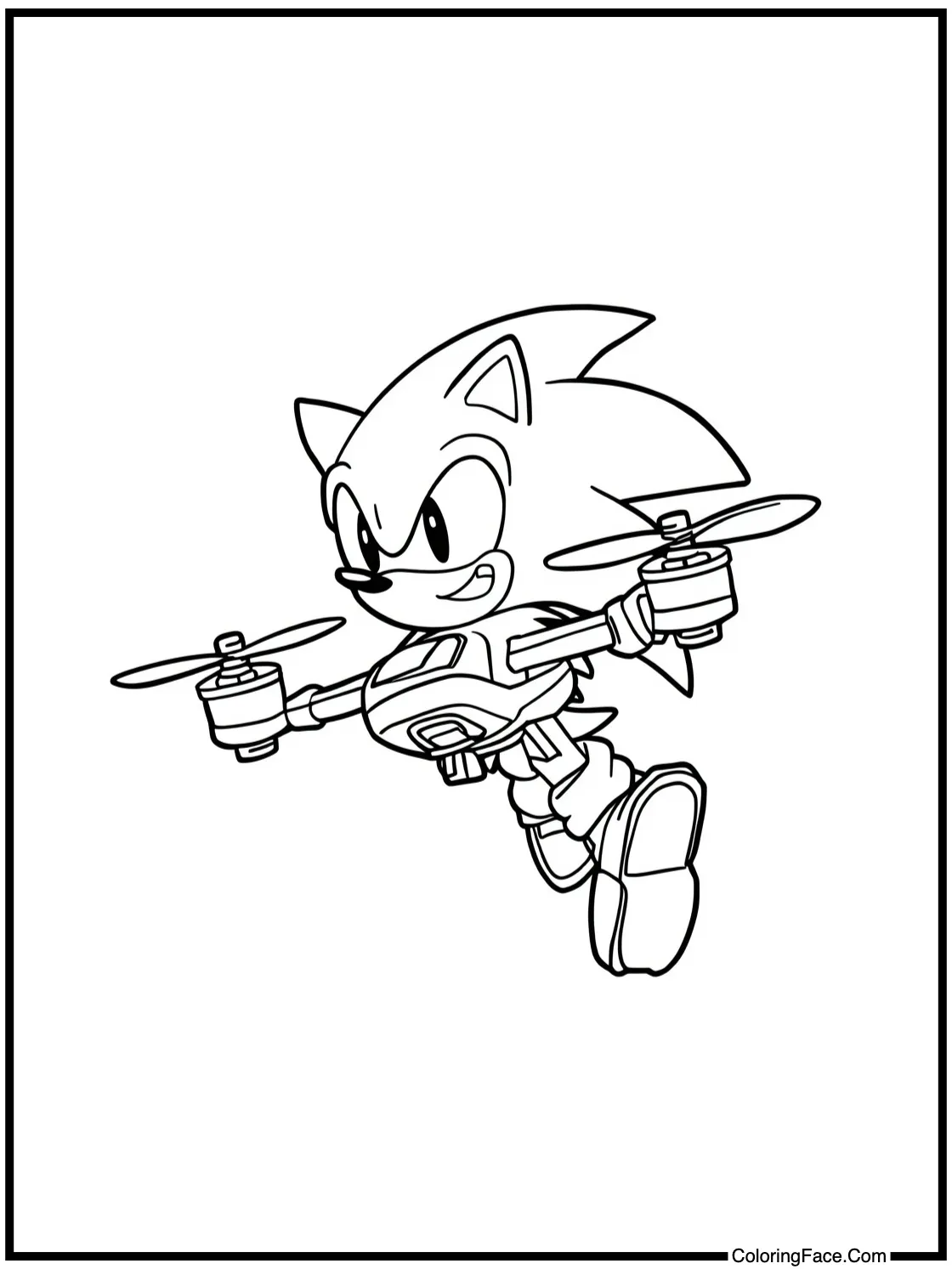 blowing bubbles happily