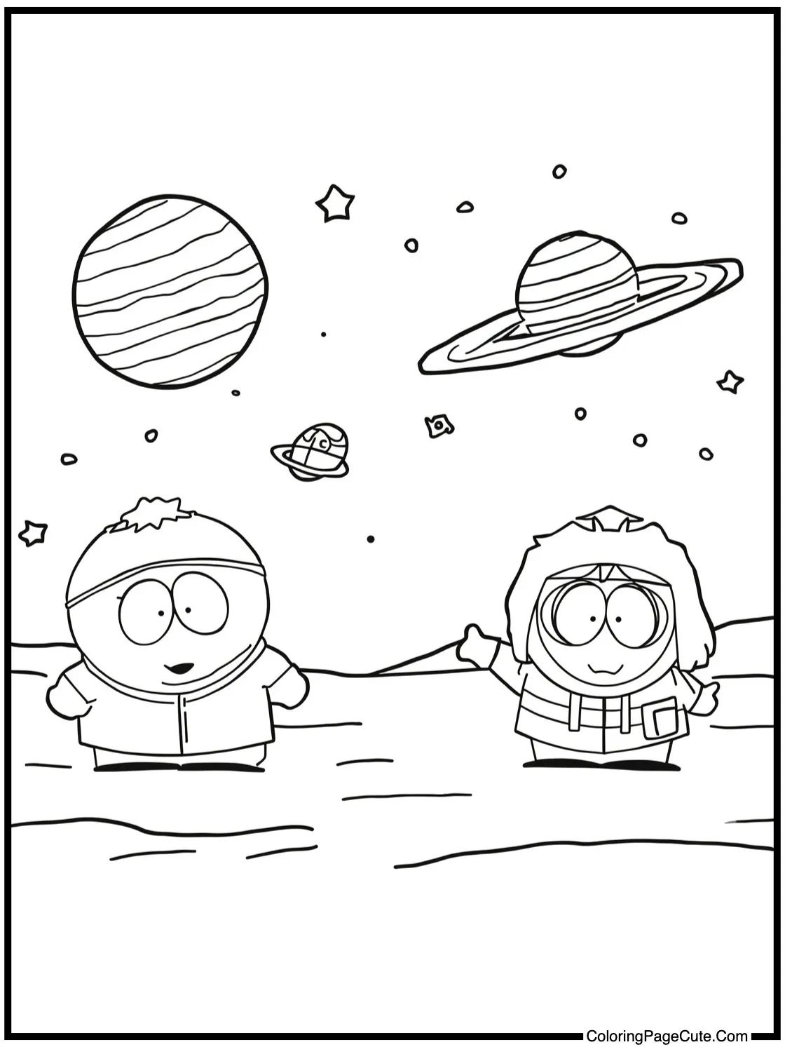 exploring outer space