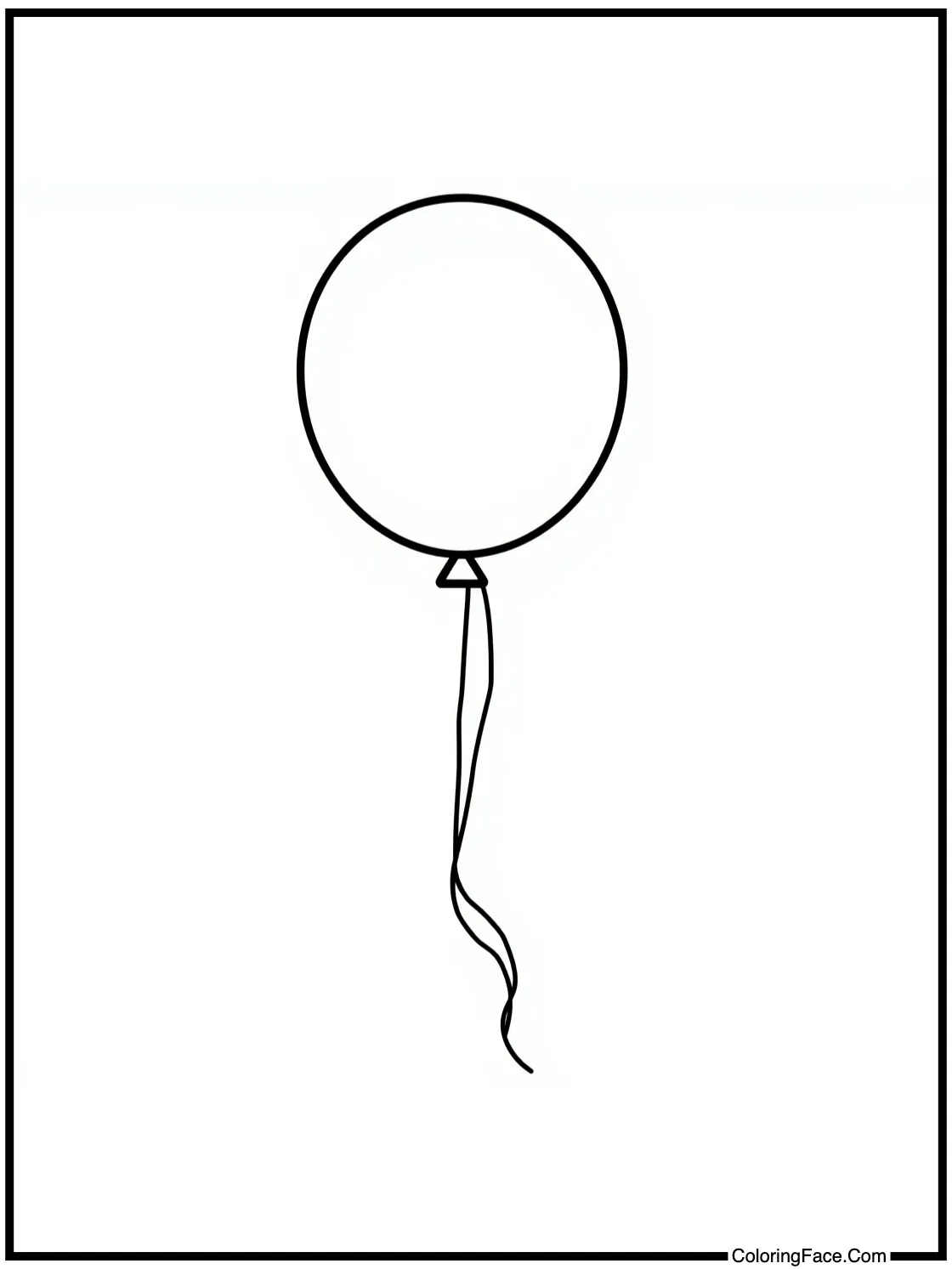 Floating a balloon