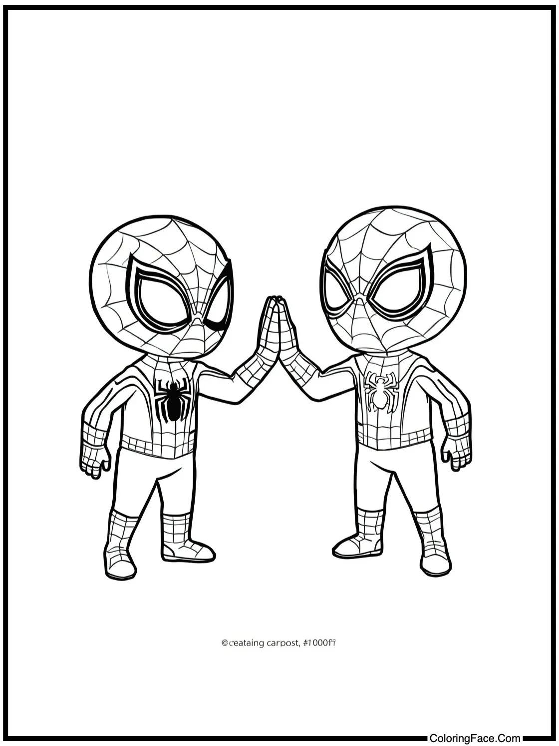 High-fiving a friend