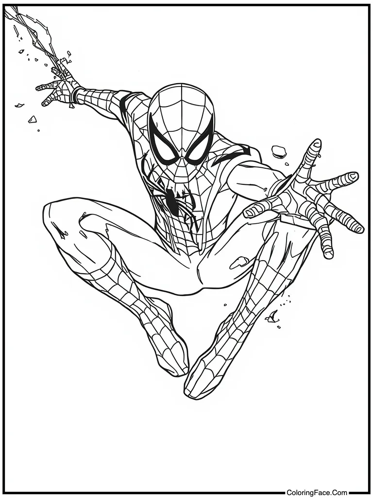 Webline attaching to wall