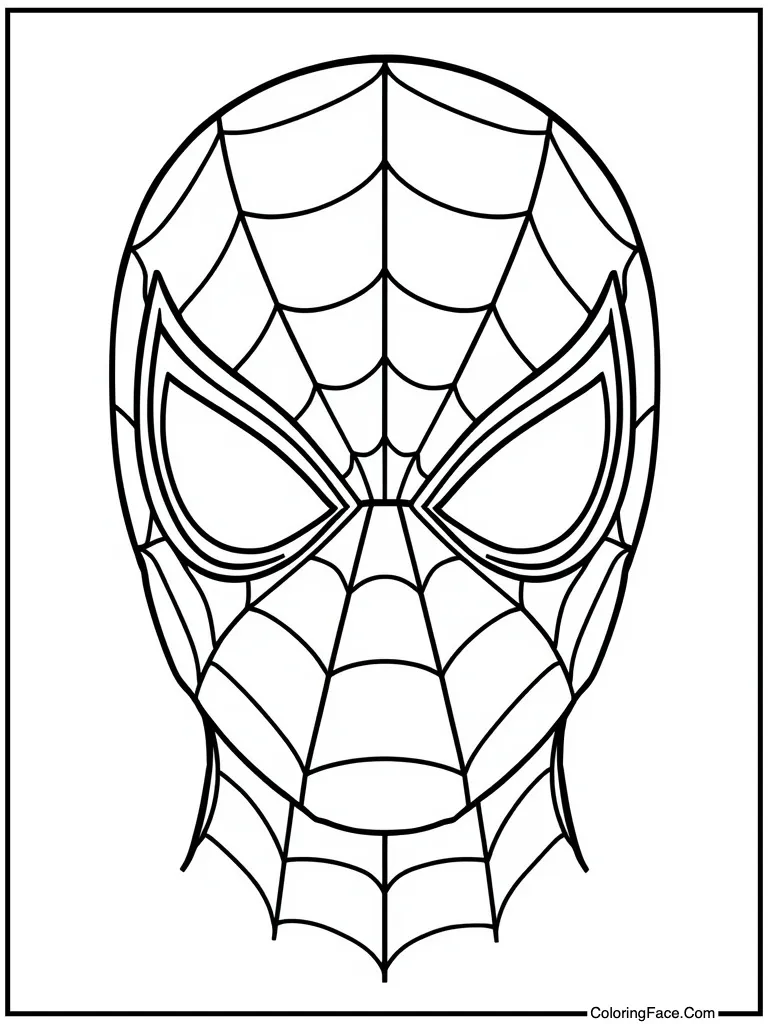 Mask covering whole face