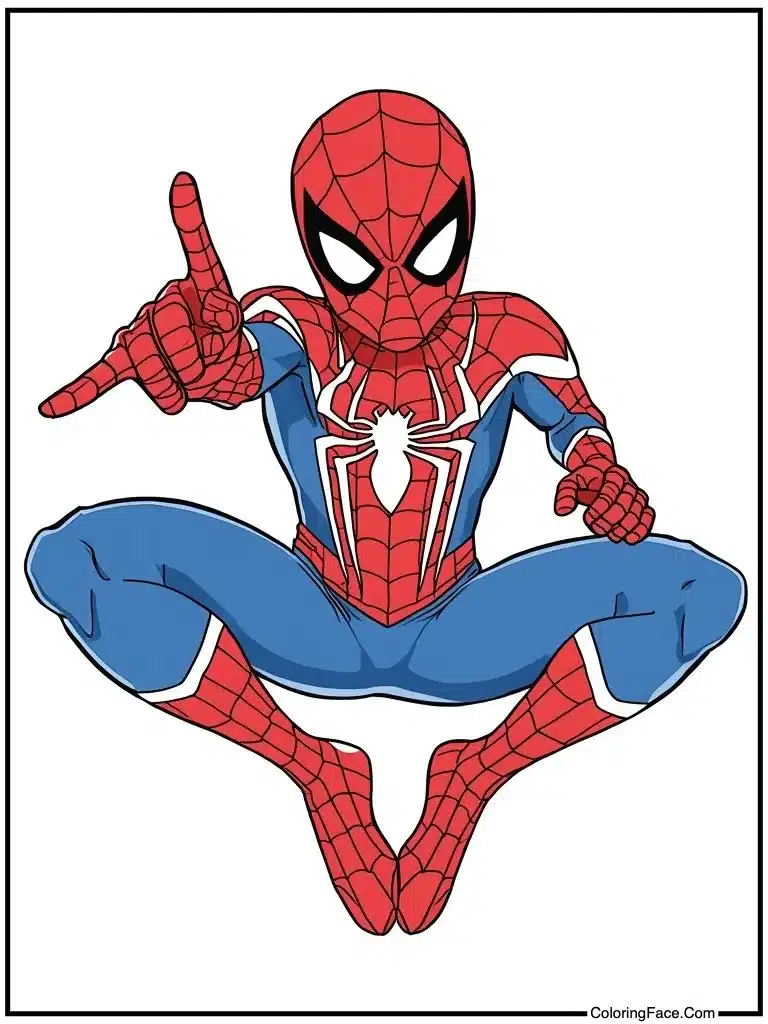 Spiderman Coloring Pages