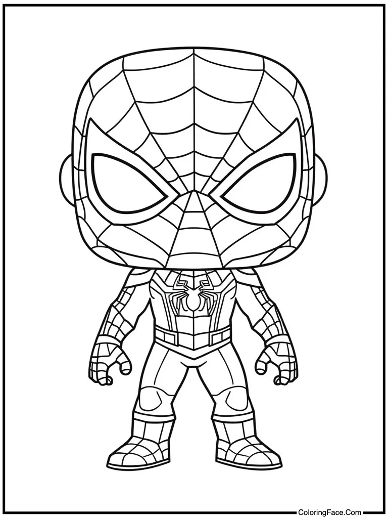 Funko pop style figure