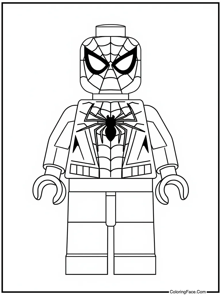 Lego mini figure style