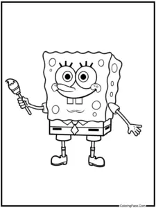 SpongeBob Coloring Pages