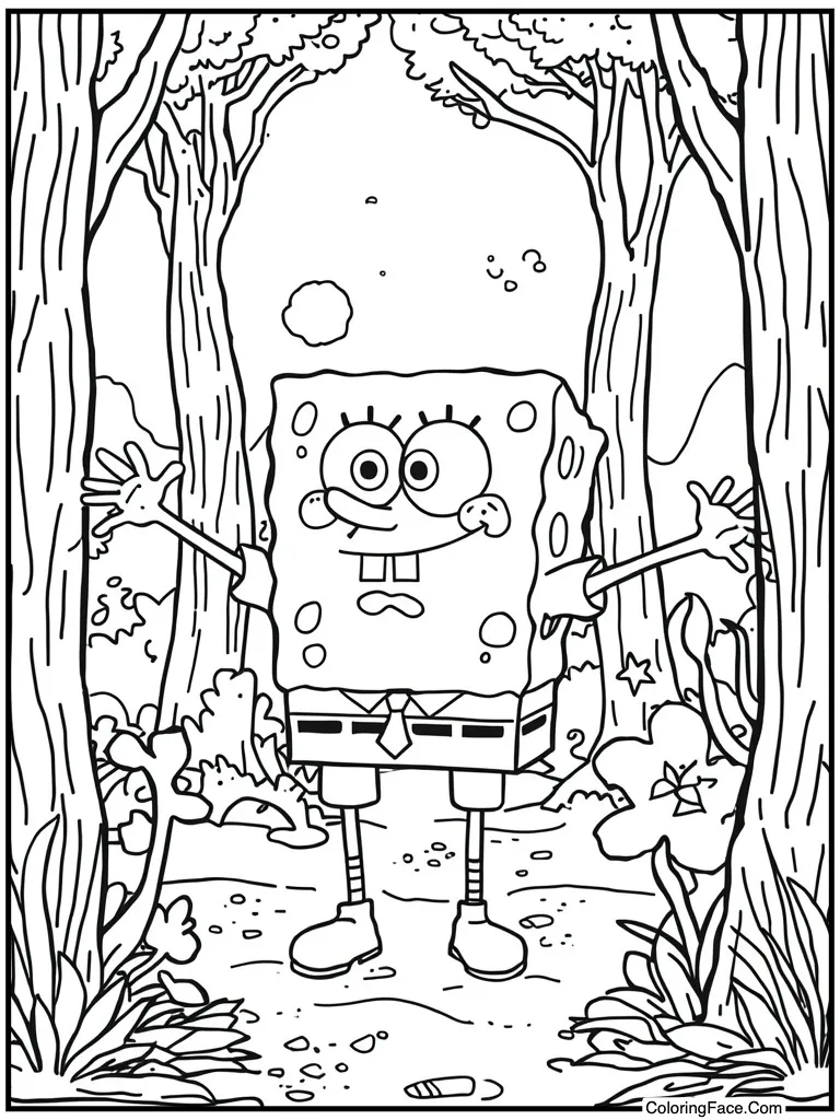 Mermaid Man hero pose