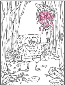 Spongebob Coloring Pages For Adults