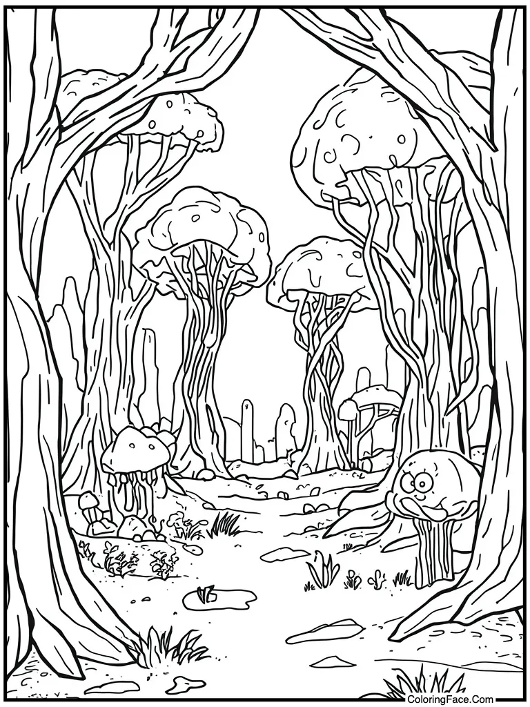 Jellyfish fields pink buzz